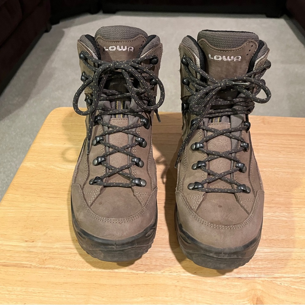 Lowa Brown Athletic Shoes